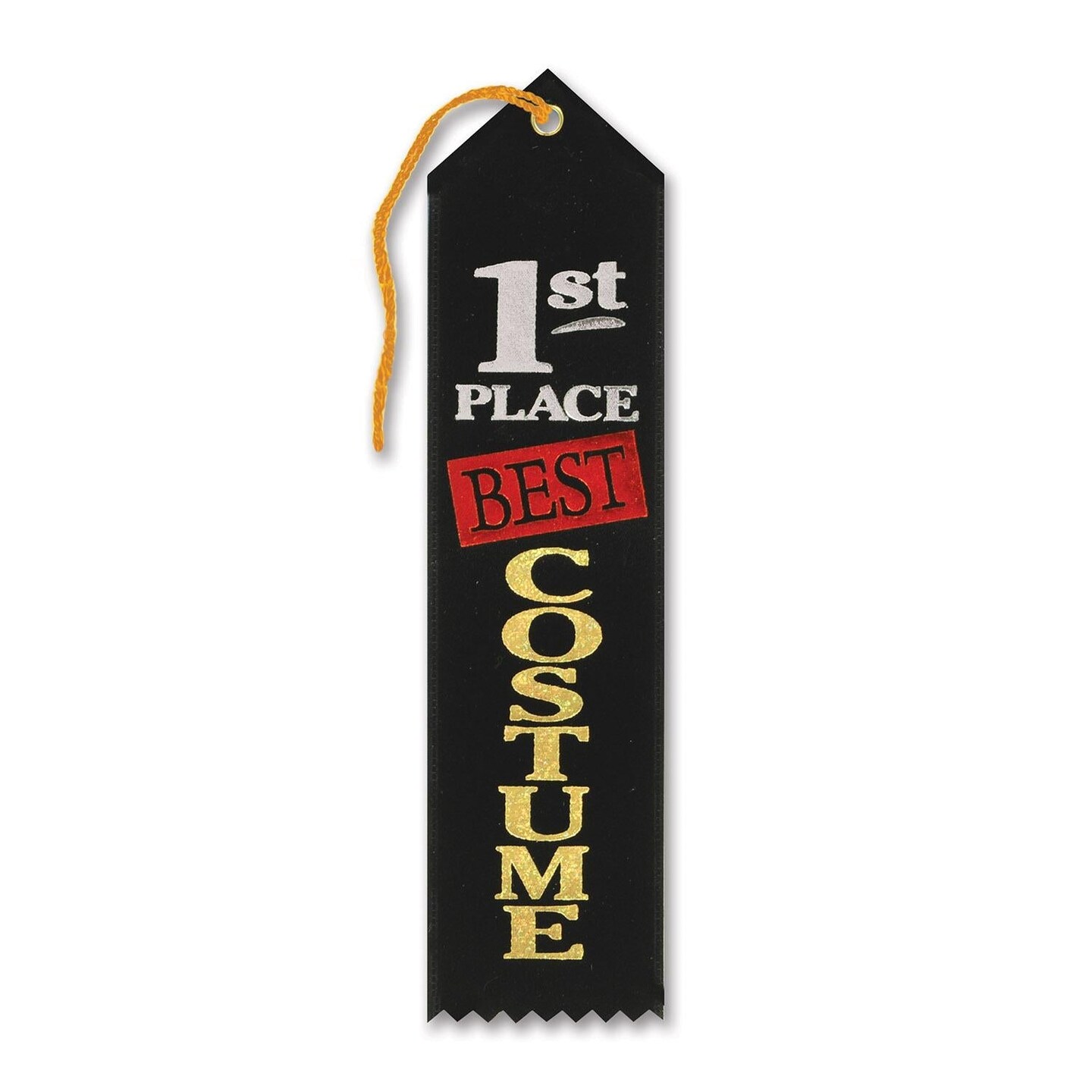 6 Pack Beistle Halloween Best Costume 1st Place Award Ribbon