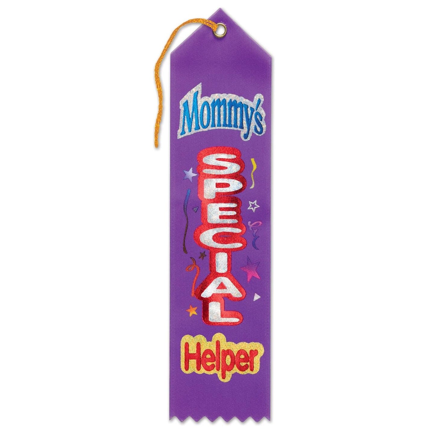 6 Pack Beistle Mommy&#x27;s Special Helper Award Ribbon