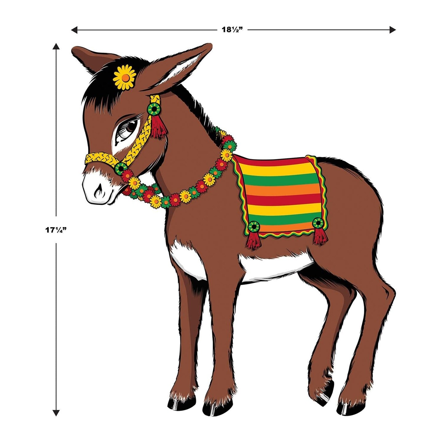 24 Pack Beistle Pin the Tail Donkey Game