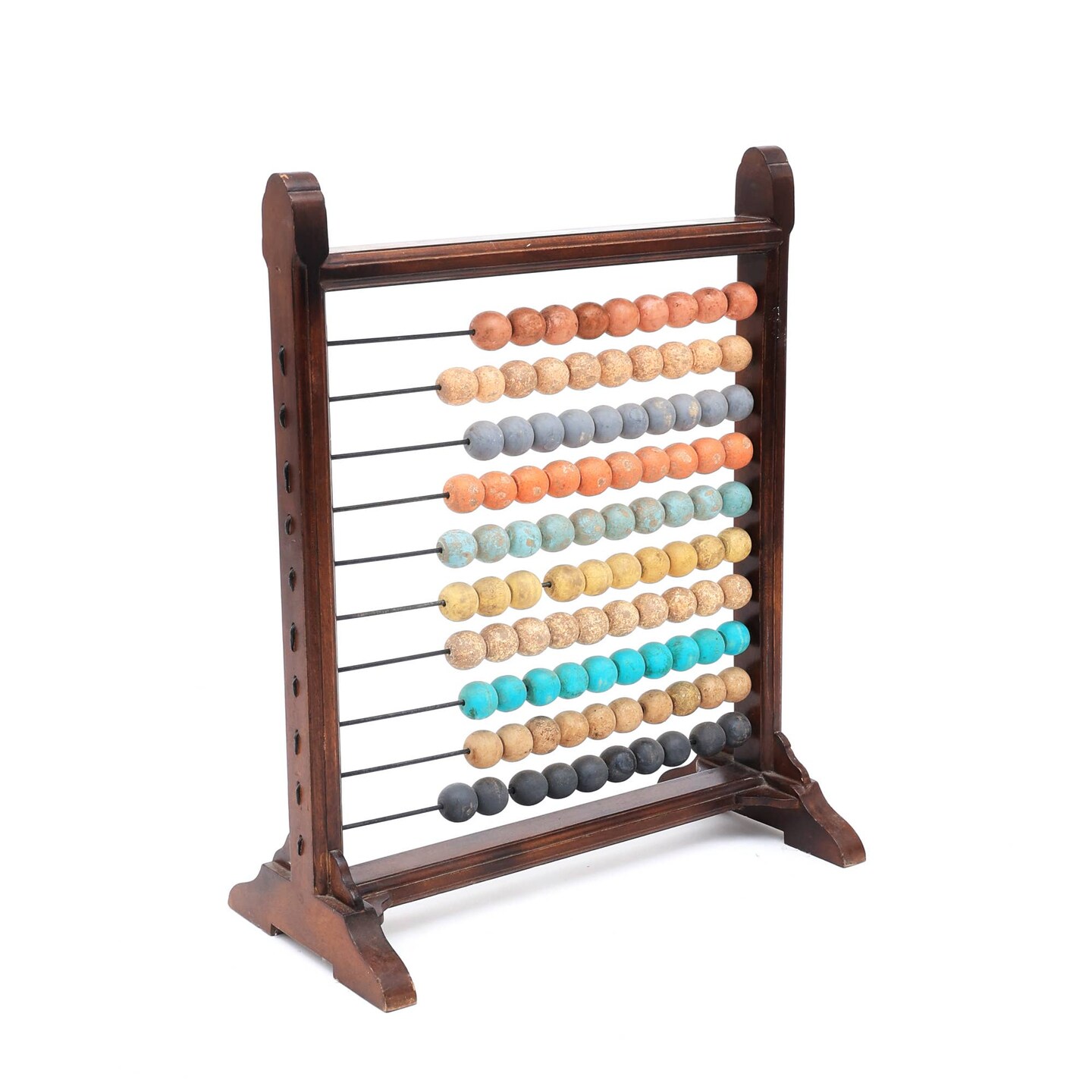 Wooden Abacus Growing Learning Development Toy - 14&#x22; X 18&#x22;