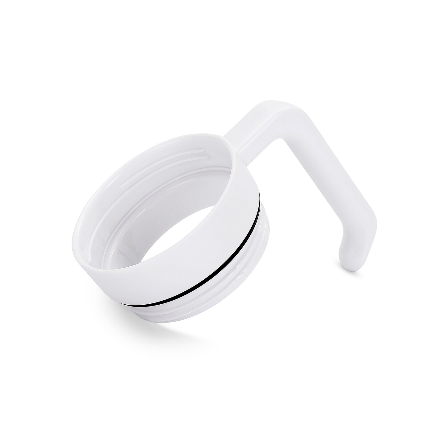 MakerFlo Tumbler Handle for 30oz & 40oz Tumblers – Twist-On, Twist-Off Craft Accessory, Ergonomic Grip, Leak-Proof Lid, Ideal for Craft and Personalization - Epoxy