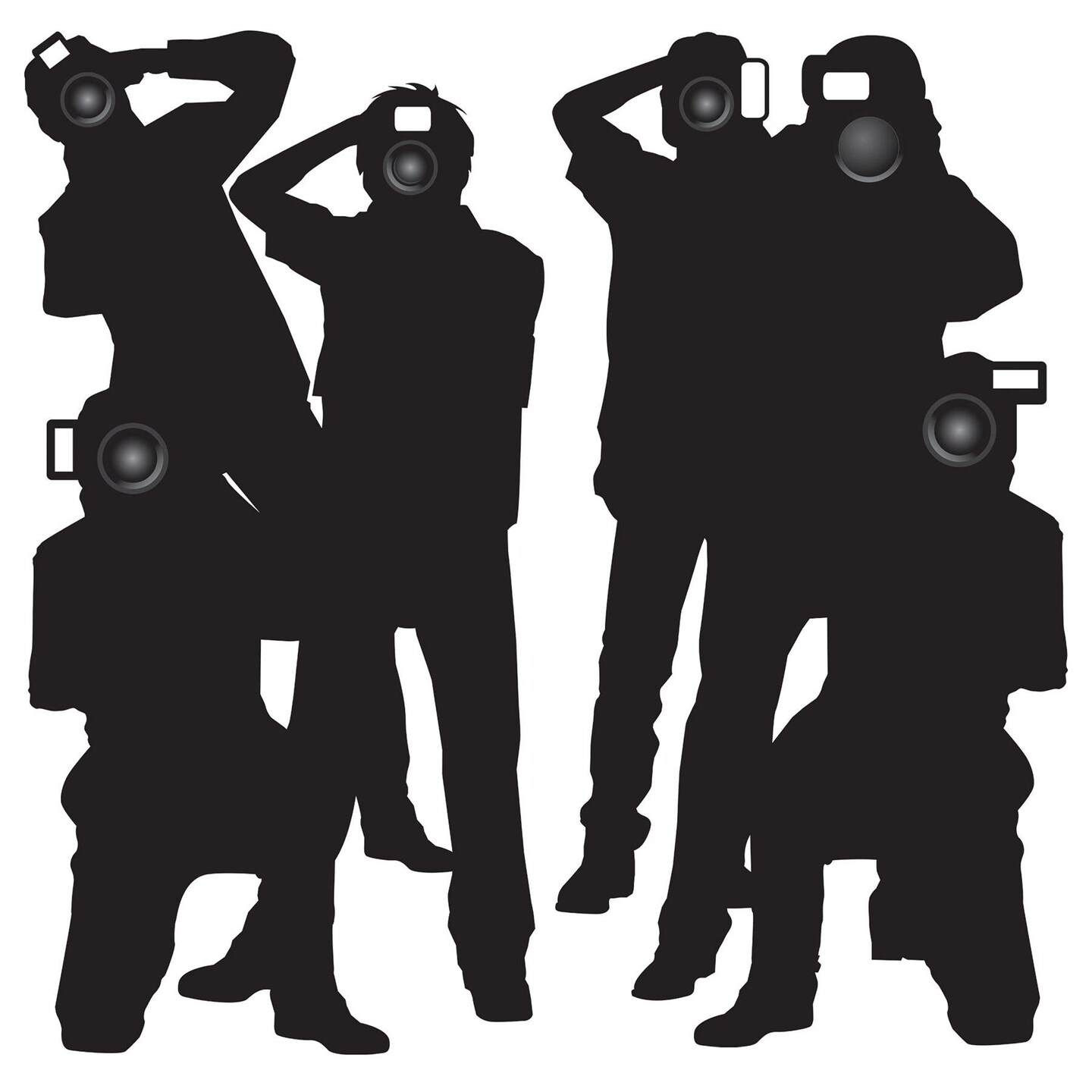 24 Pack Beistle Paparazzi Party Props