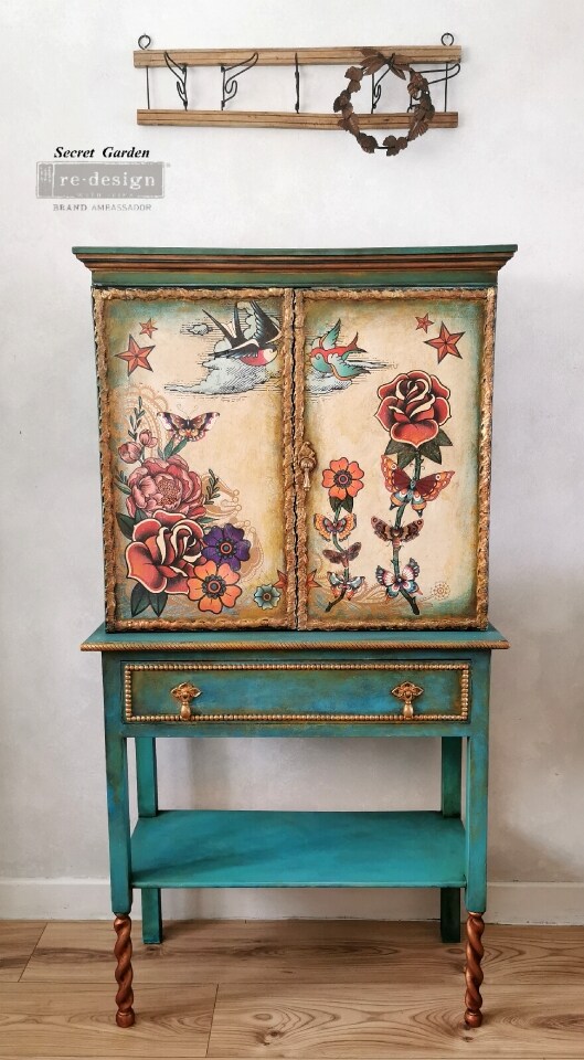 Redesign Decor Moulds® - Lilian Scrolls - 1 pc, 5"x10", 8mm thickness Copyright #VA0002319331