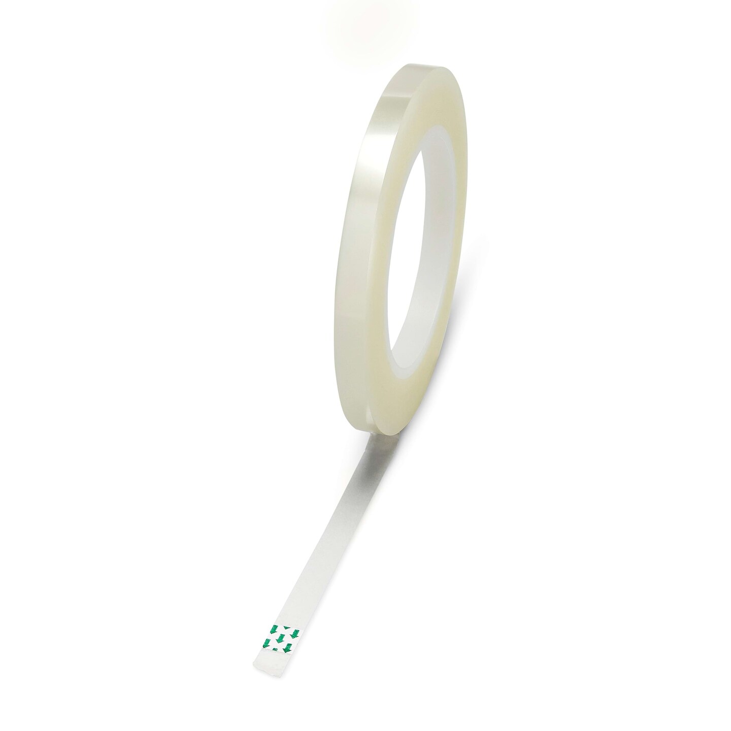 makerflo Heat Resistant Tape for Sublimation 0.375&#x22; x 216&#x27; FT, Heat Adhesive for Sublimation On Tumbler, Mug, T Shirt, Odourless and Crack Resistant Clear Tape for Vinyl and Heat Press