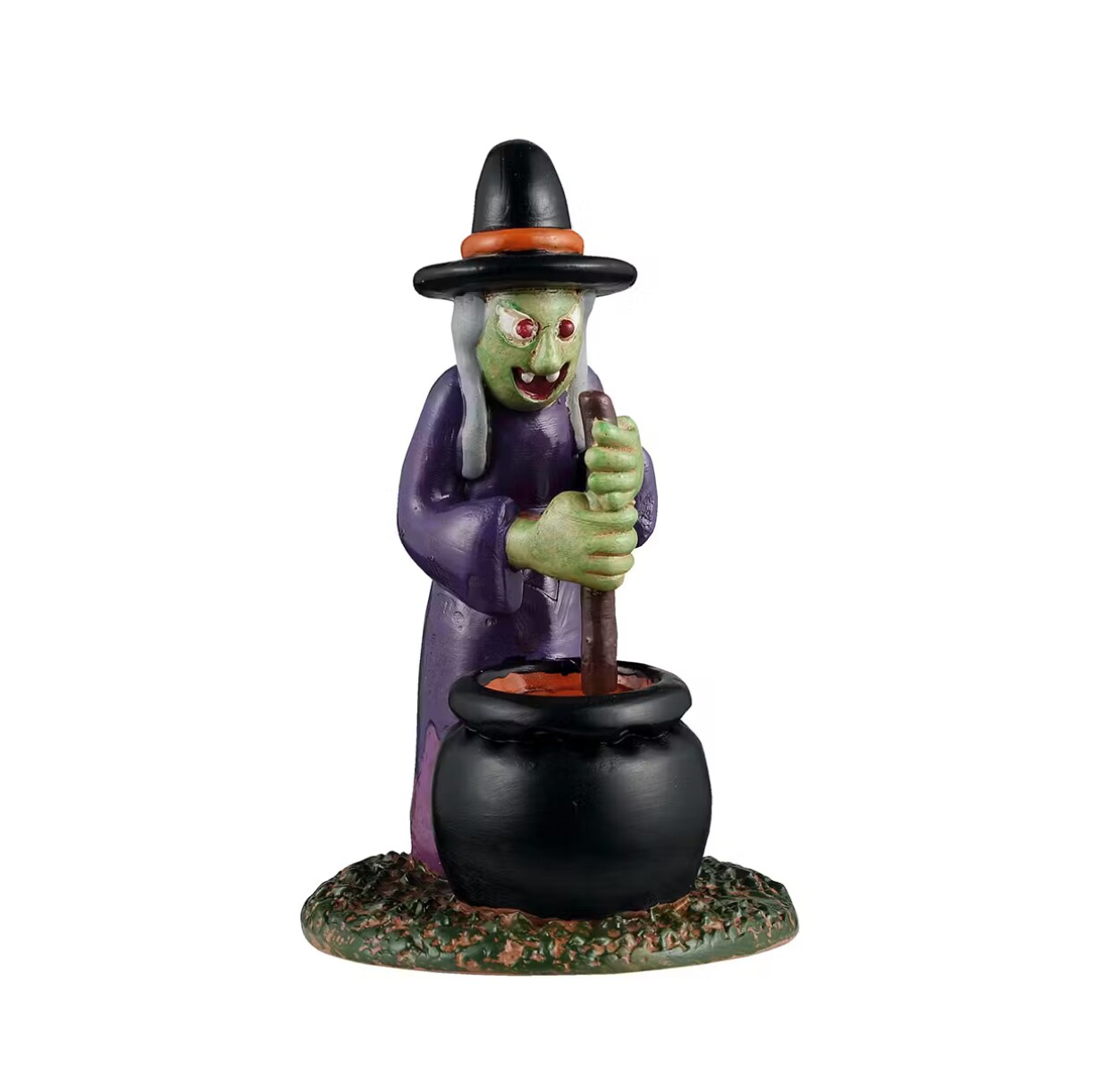 Inflatable Witch Yard Decoration - Lemax Spooky Town