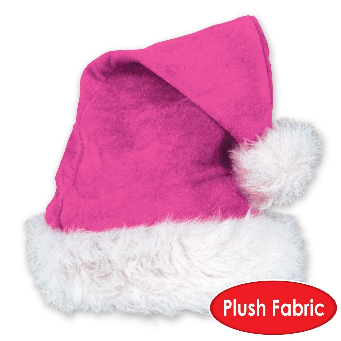 12 Pack Beistle Christmas Santa Hat - cerise