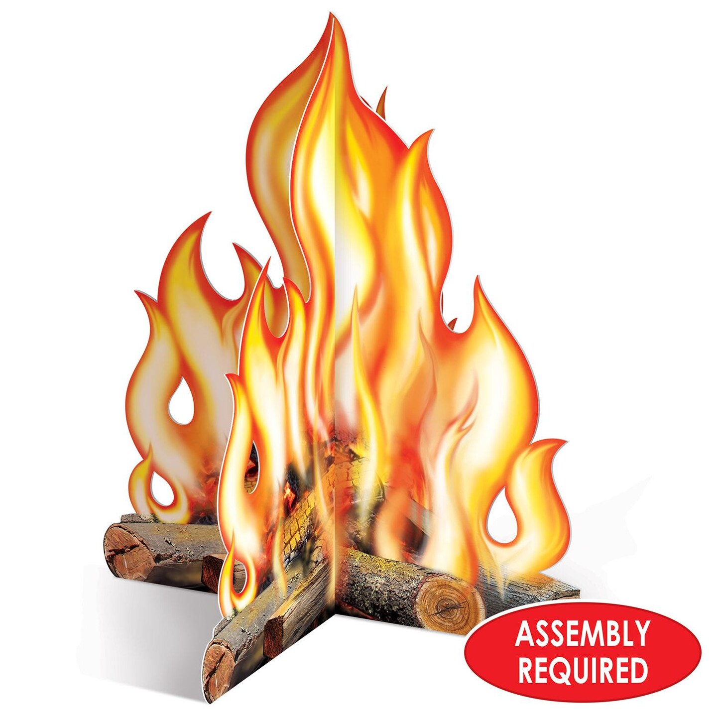 12 Pack Beistle 3-D Campfire Party Centerpiece