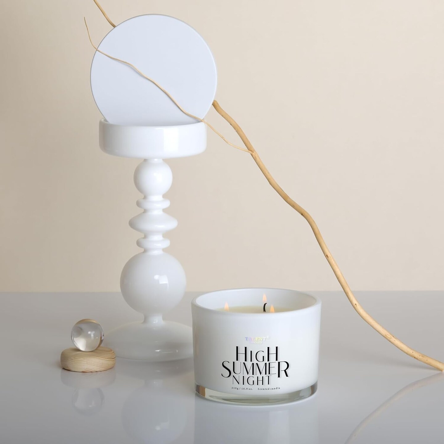 Scented Candles for Home - Large 3 Wick Jar Candles - Natural Soy Wax Candles Gifts for Women &#x26; Men - Aromatherapy Aesthetic Candles