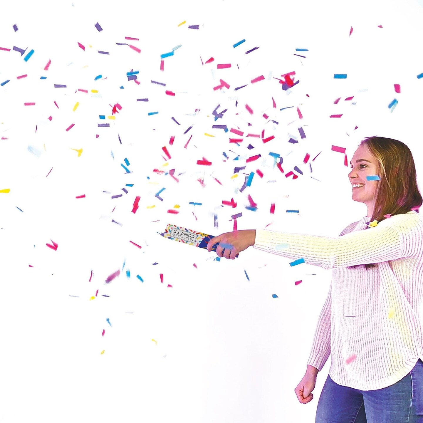 6 Pack Beistle Handheld Party Confetti &#x26; Streamer Tubes