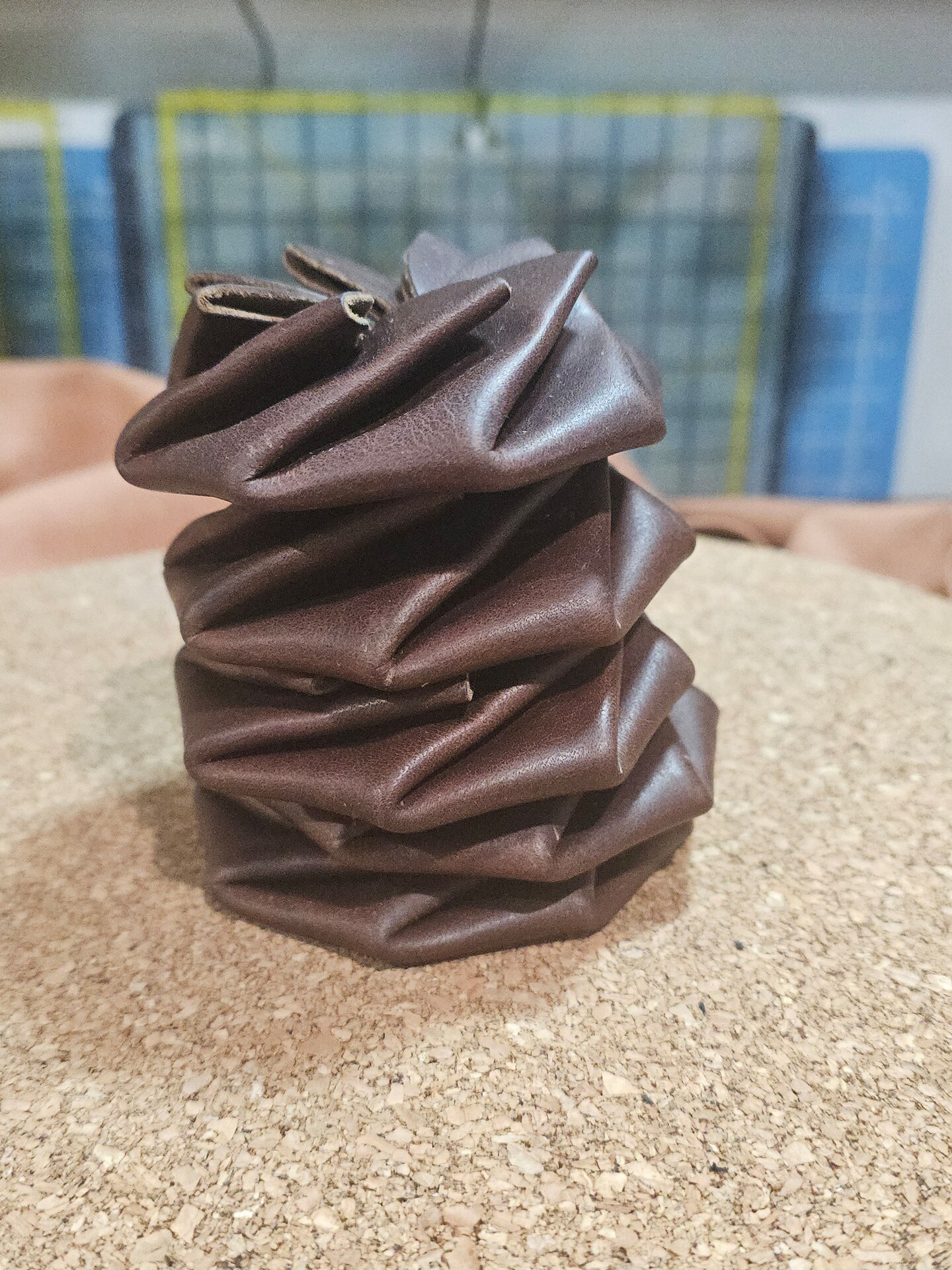 Leather Origami Coin Pouch | MakerPlace by Michaels