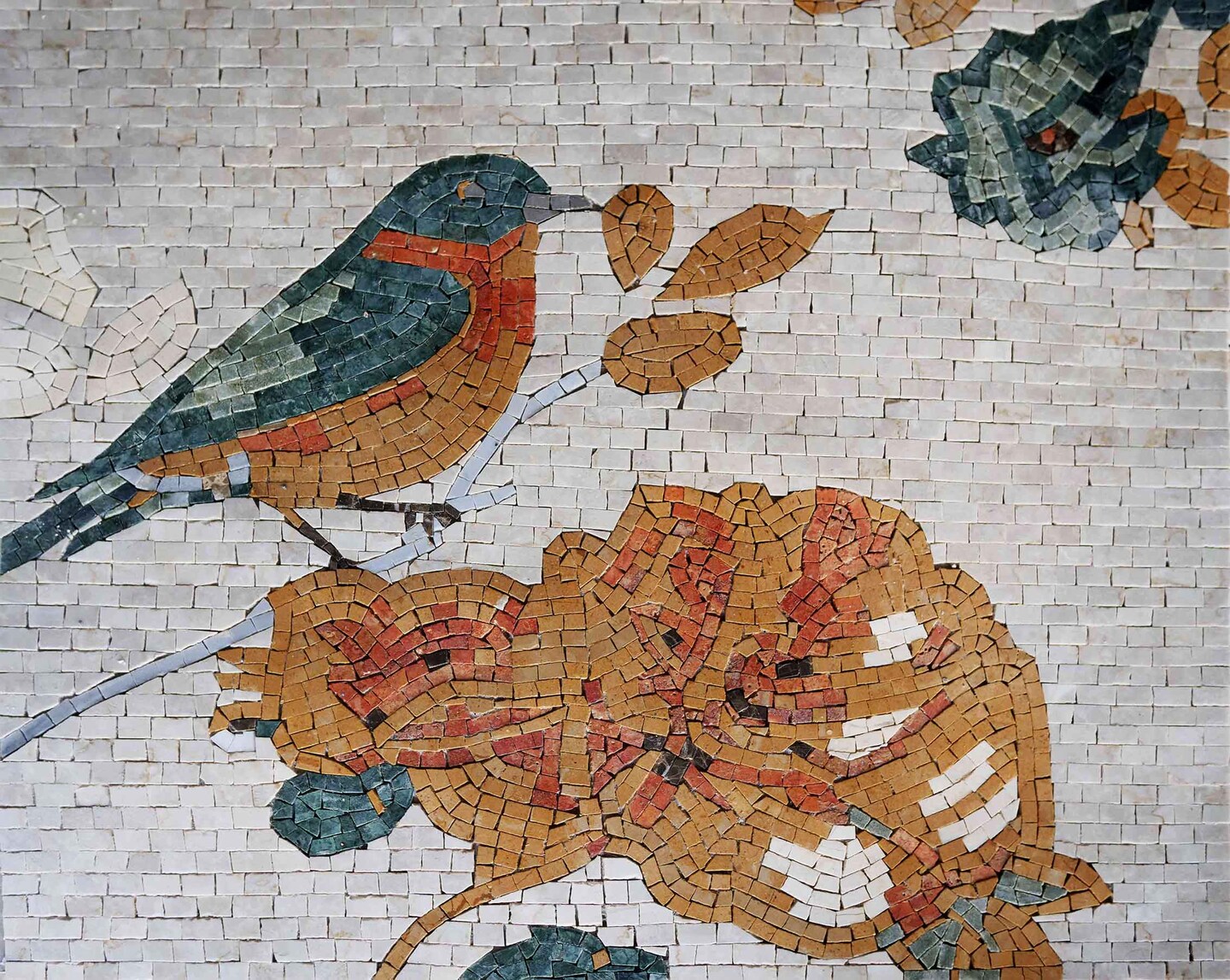 product name is Perched Bird - Bird Mosaic