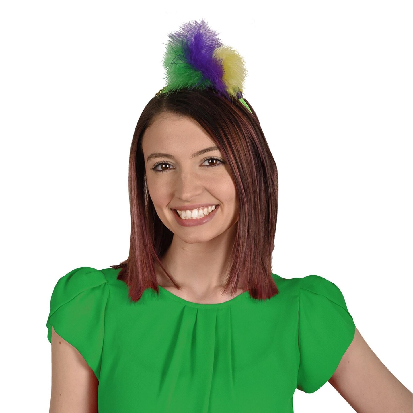 12 Pack Beistle Mardi Gras Headband
