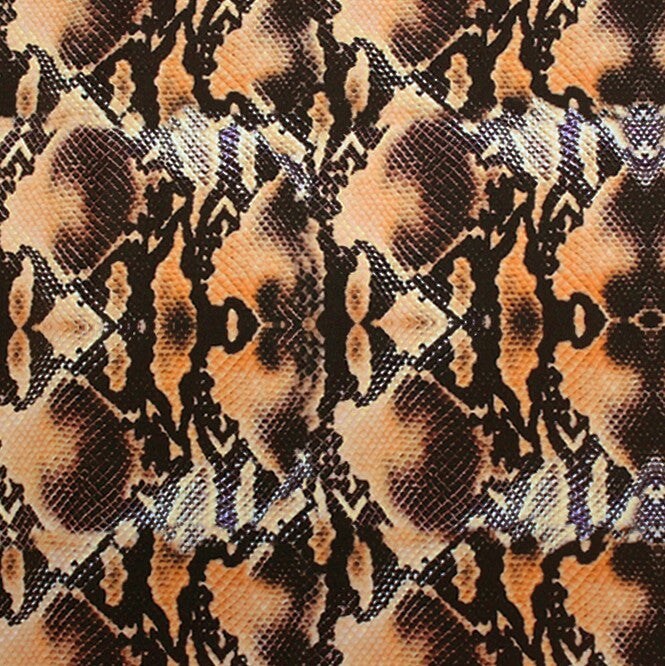 Golden Boa Printed Spandex