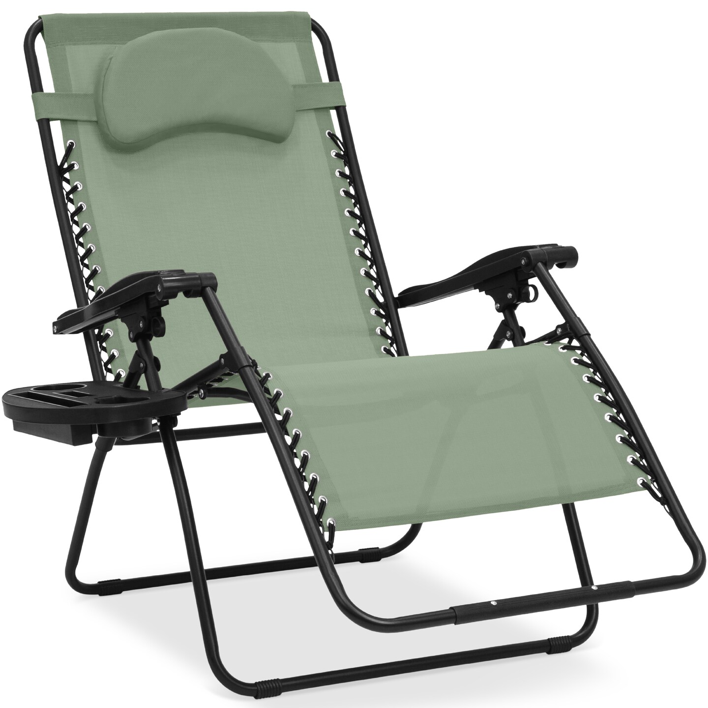Best Choice Products Oversized Zero Gravity Chair, Folding Outdoor Patio Lounge Recliner w/ Cup Holder