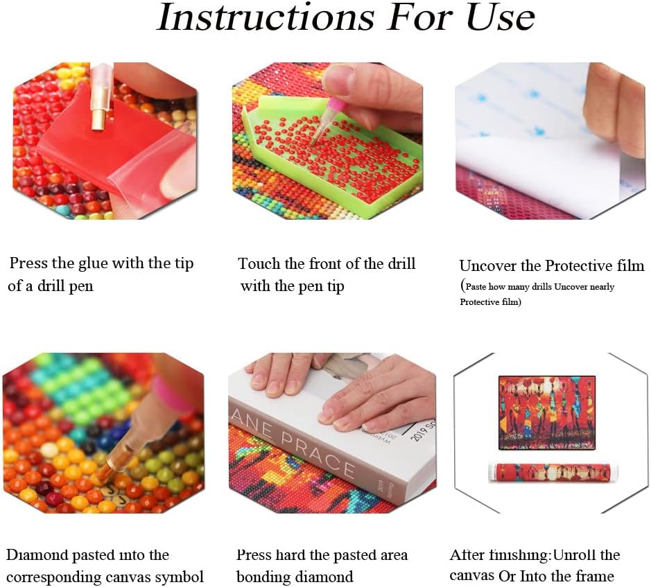 Kssvzz 6 Stuks Diamond Painting Kids Complete Kit, DIY Diamond Painting Kids, 5D Diamond Paintings voor meisjes en volwassenen beginners, Diamond tekeningen voor thuisdecoratie (Style B Kssvzz 6 Stuks Diamond Painting Kids Complete Kit, DIY Diamond Painting Kids, 5D Diamond Paintings voor meisjes en volwassenen beginners, Diamond tekeningen voor thuisdecoratie (Style B
