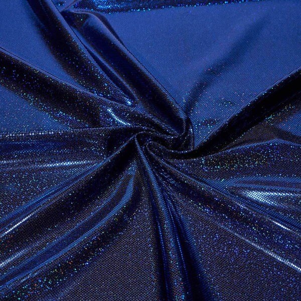 Sparkles Foiled Spandex Fabric 4 Way Stretch Nylon for Dancewear Gymnastics & Costumes