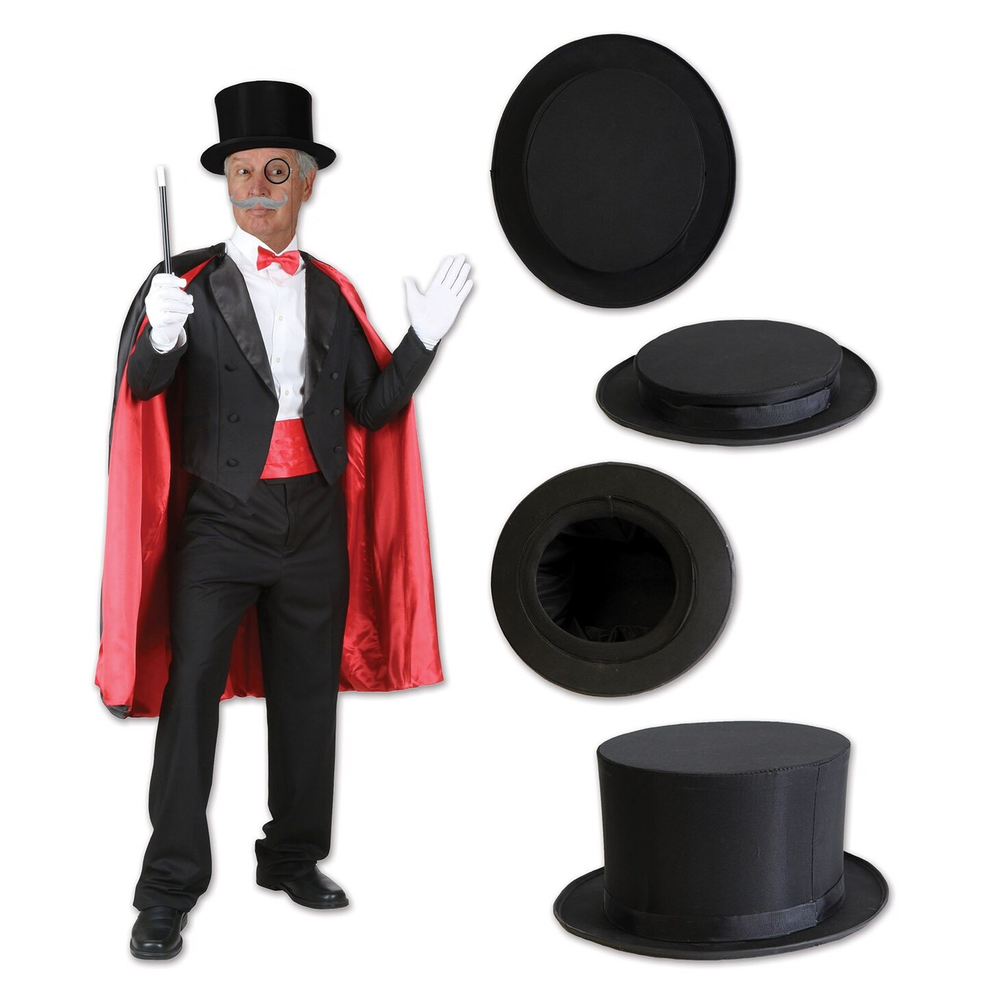 &#x22;Amazing Tricks with Magic Top Hat - Pack of 6&#x22;