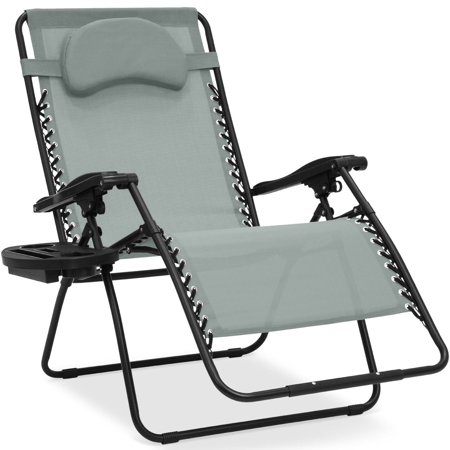Best Choice Products Oversized Zero Gravity Chair, Folding Outdoor Patio Lounge Recliner w/ Cup Holder