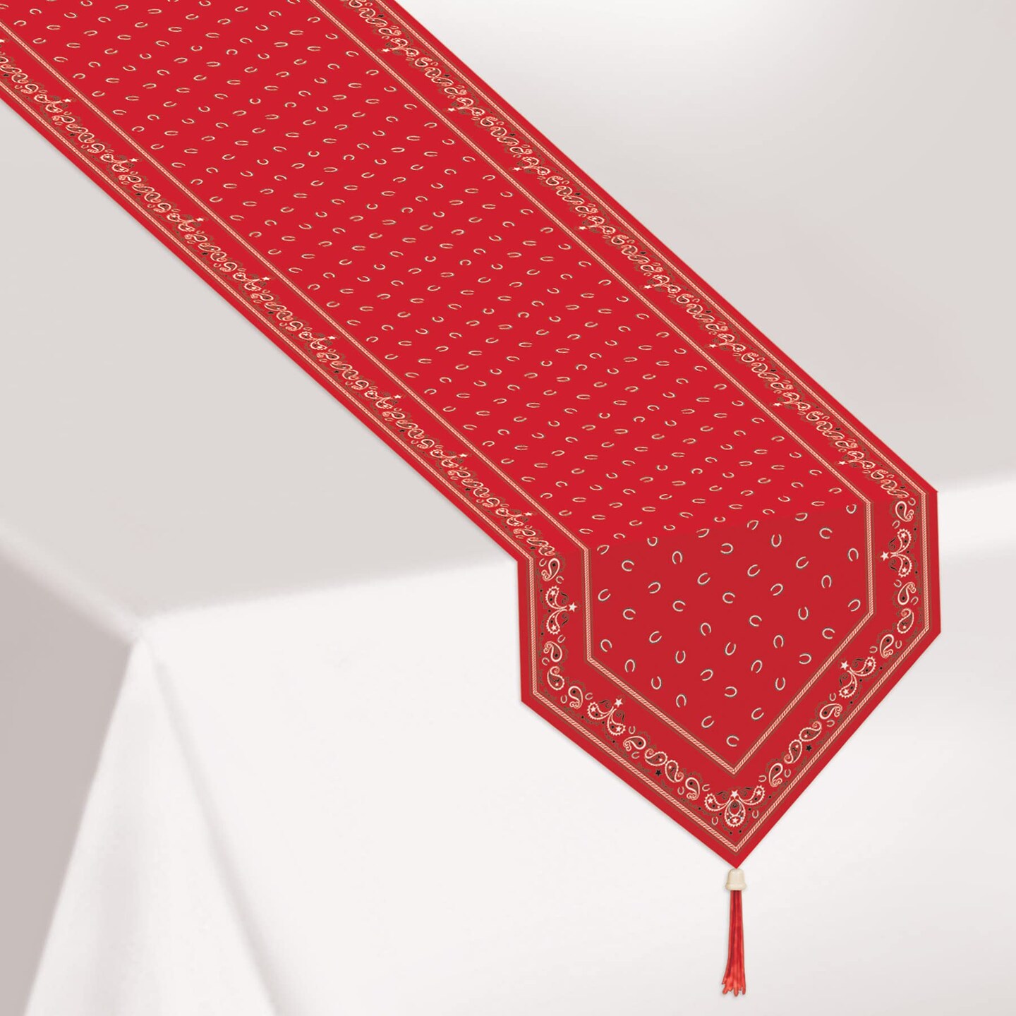 Western Charm Bandana Table Runner Set (12-Pack)