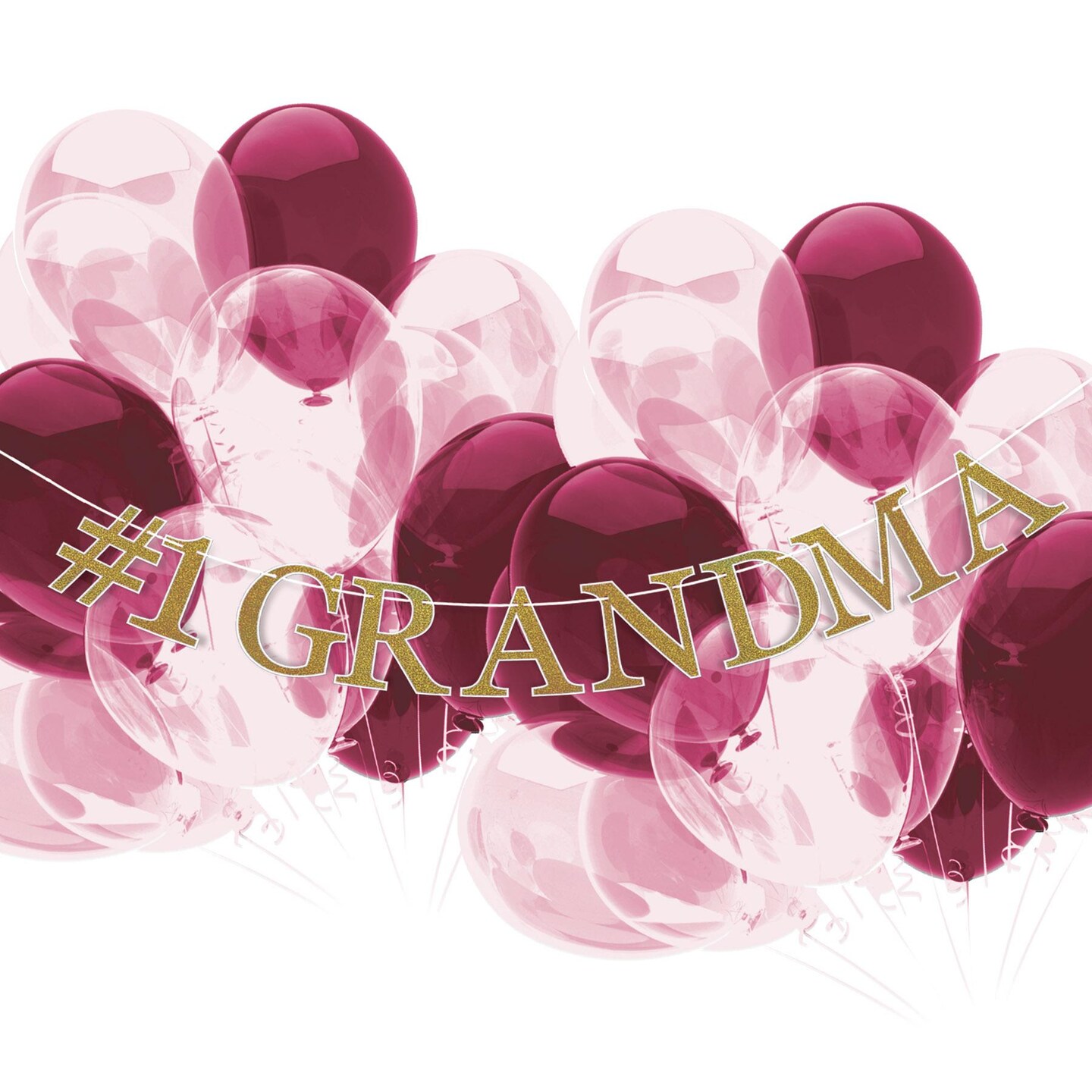 12 Pack Beistle Grandparent&#x27;s Day #1 Grandma Streamer