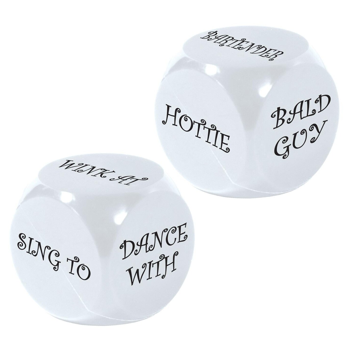 12 Pack Beistle Bachelorette Decision Dice Game