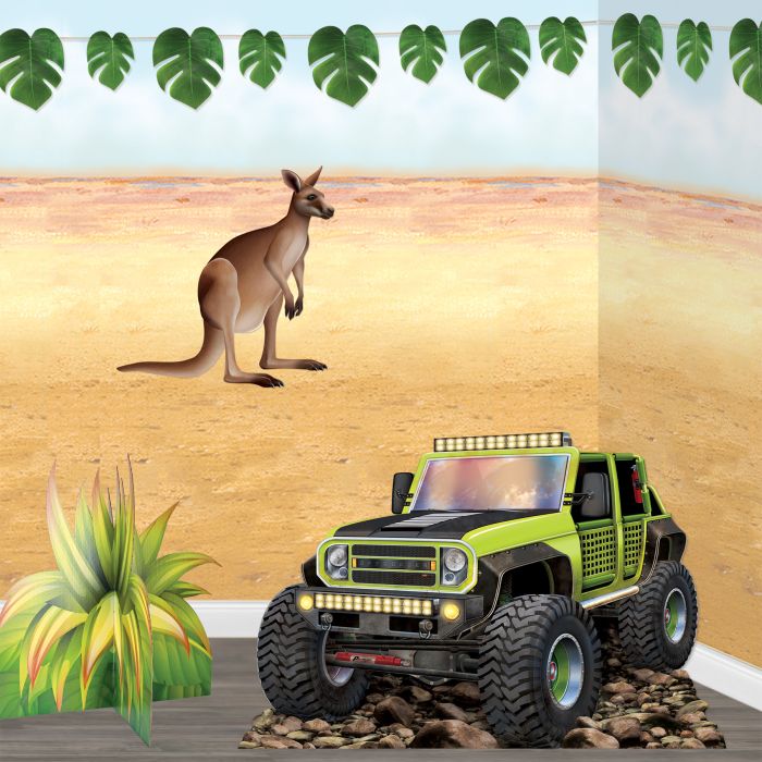 12 Pack Beistle Jointed Kangaroo Wall Decoration