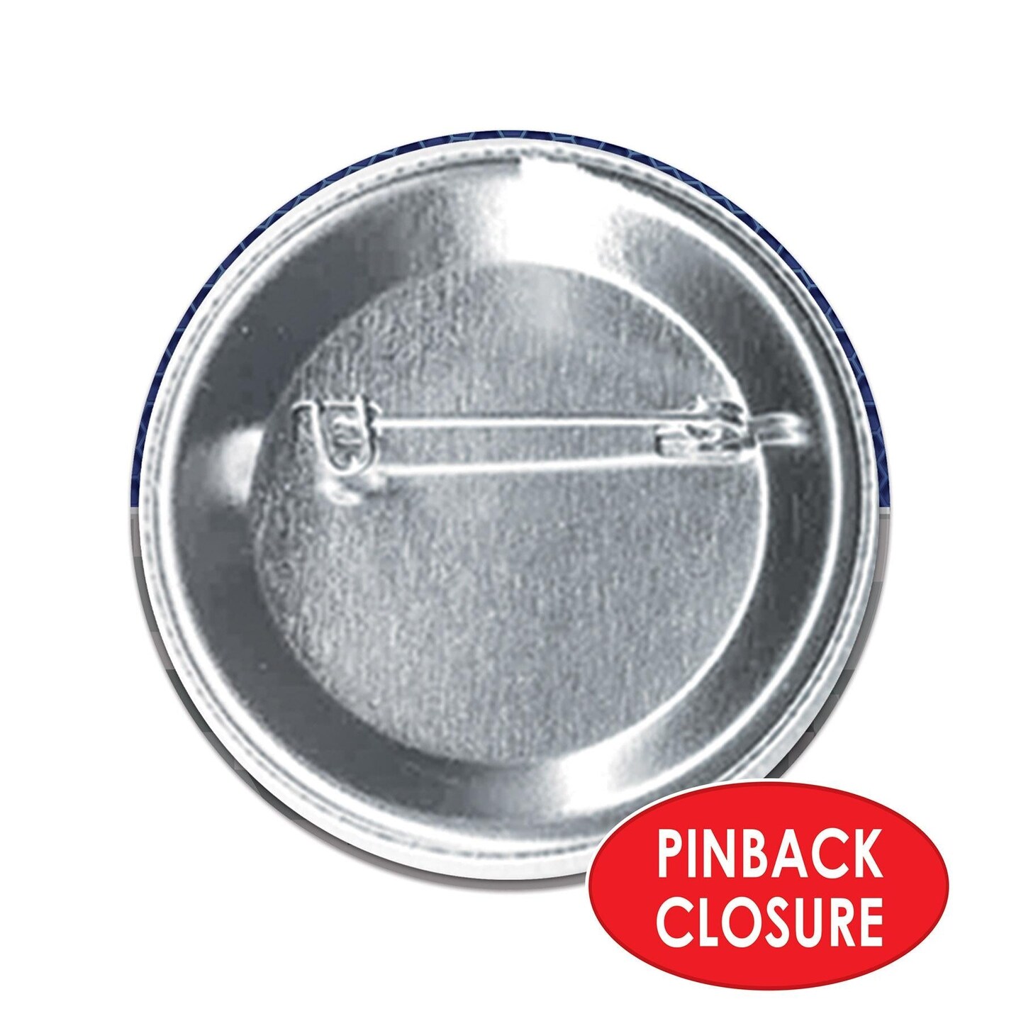 6 Pack Beistle Military Pride Button- Navy