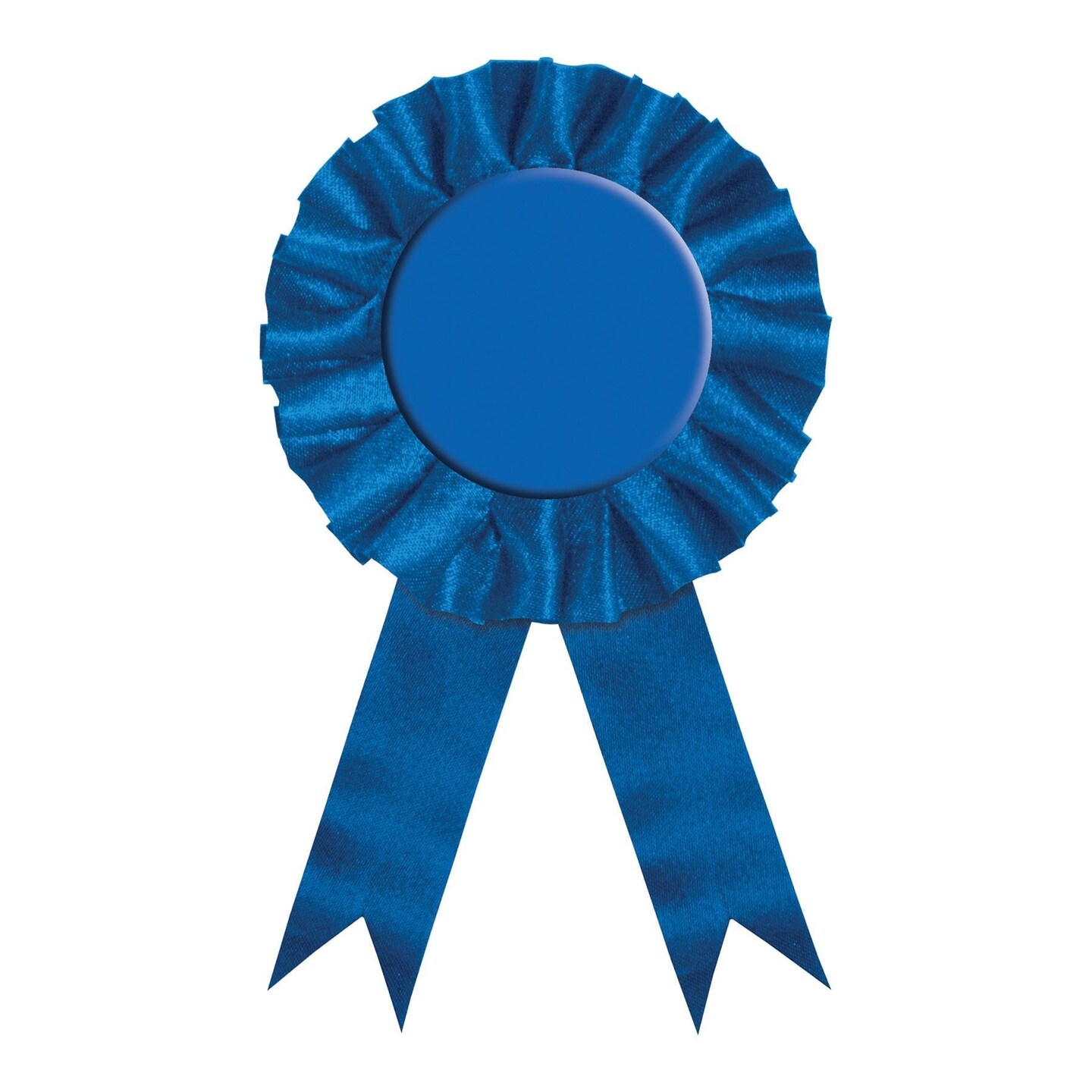 6 Pack Beistle Award Party Ribbon - blue