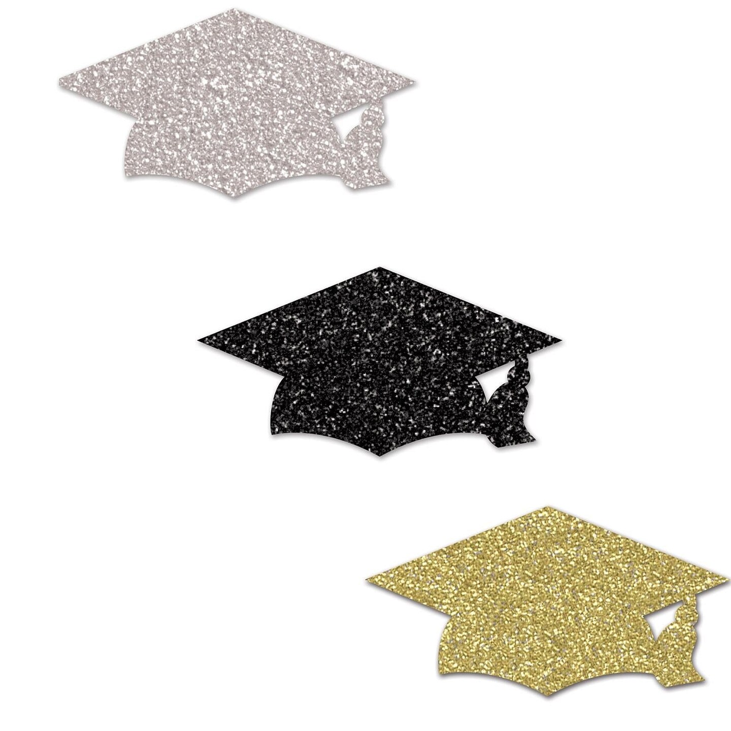 12 Pack Bulk Graduation Party Deluxe Sparkle Confetti (0.5 Oz/Pkg)