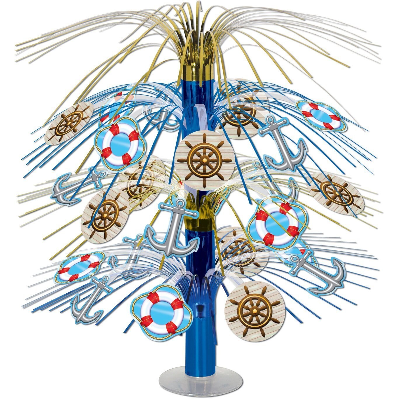 Elegant Nautical Cascade Centerpieces - Set of 6 for Captivating Events