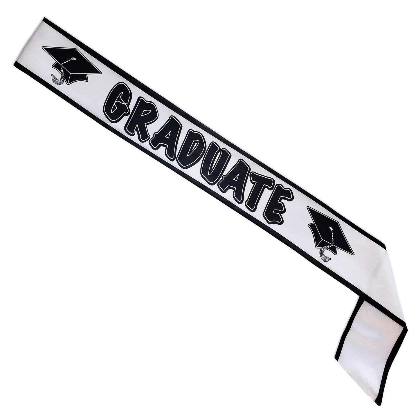 6 Pack Beistle Graduate Graduation Party Satin Sash