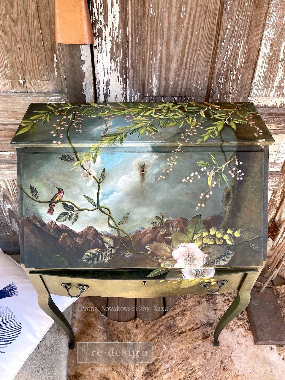 24 RedesignDecorTransfers®-SpringBranch-totalsheetsize24inx35in,cutinto3sheets rub-ons