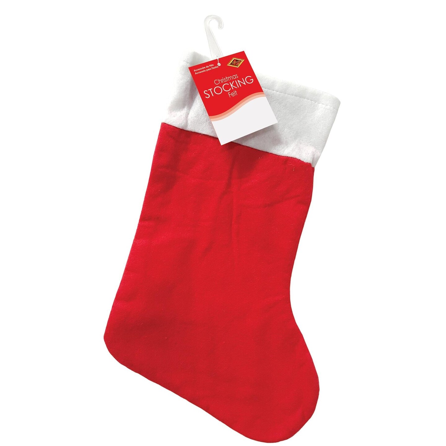 12 Pack Beistle Felt Christmas Stocking