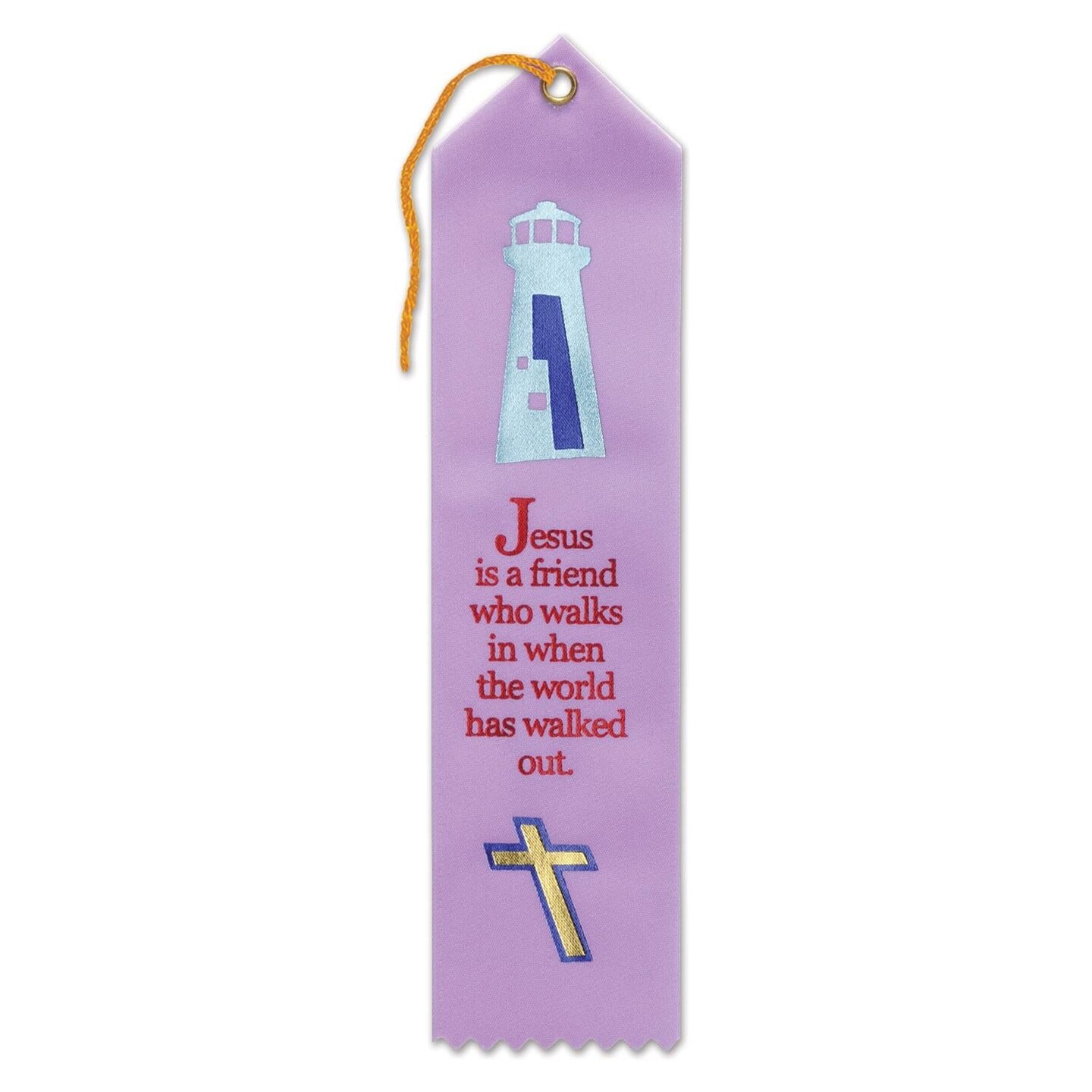 6 Pack Beistle Jesus Is A Friend Ribbon