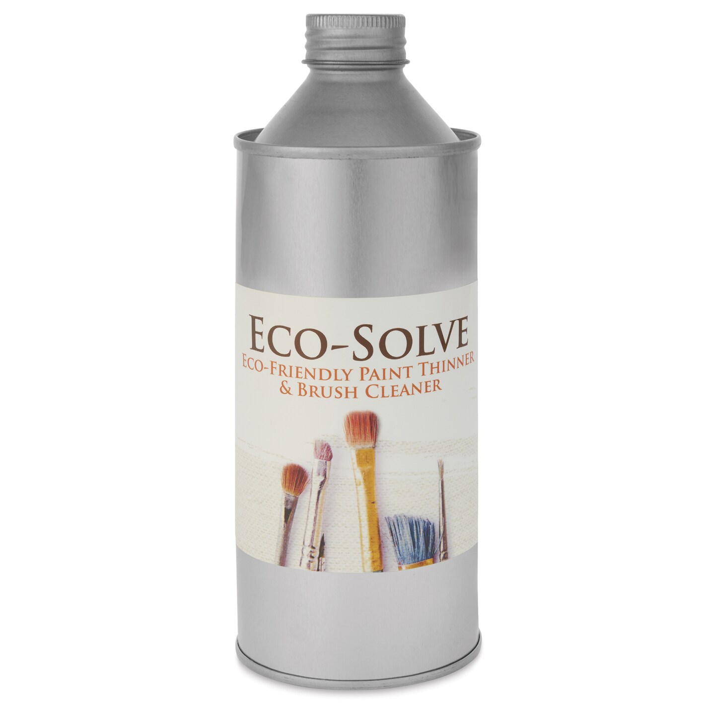Natural Earth Paint Eco-Solve Paint Thinner - 16 oz, Aluminum Bottle