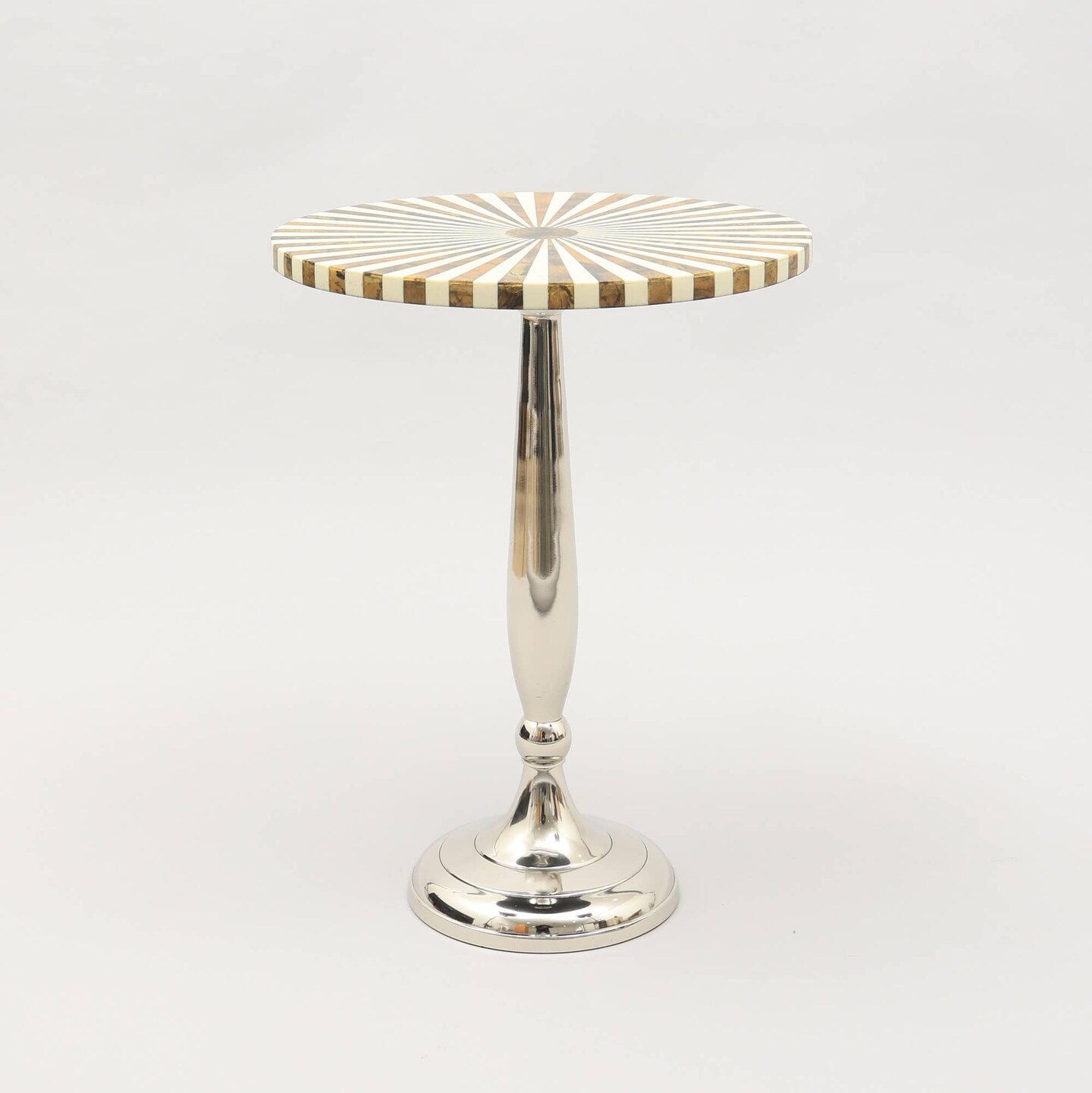 Decorative &#x26; Modern Resin Side Table-End Table-15X15X21&#x22;