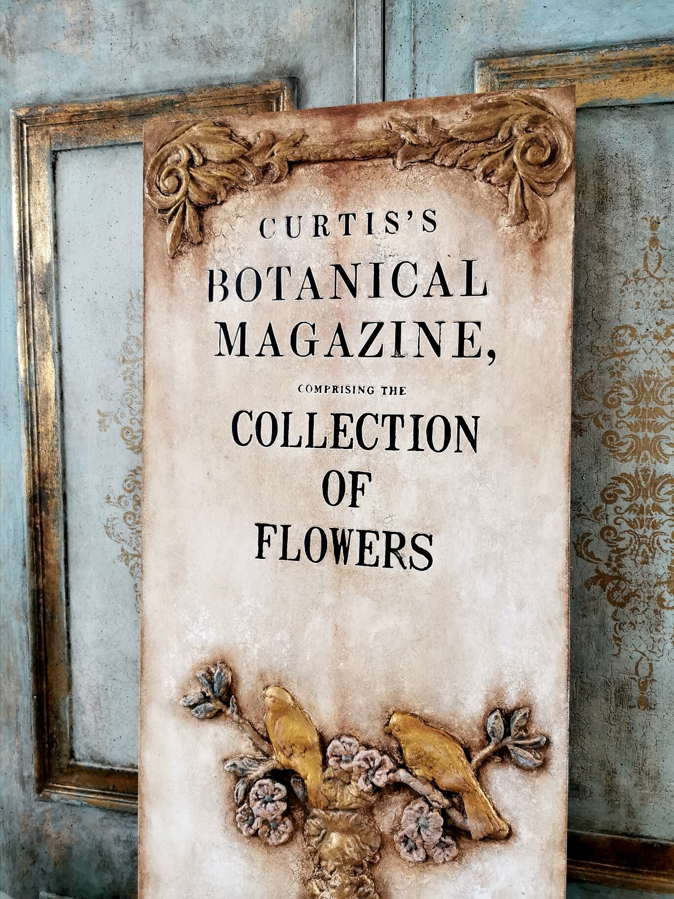 Redesign Decor Moulds® - Antique Scrolls - 8"x5", 8mm thickness Copyright #VA0002326270