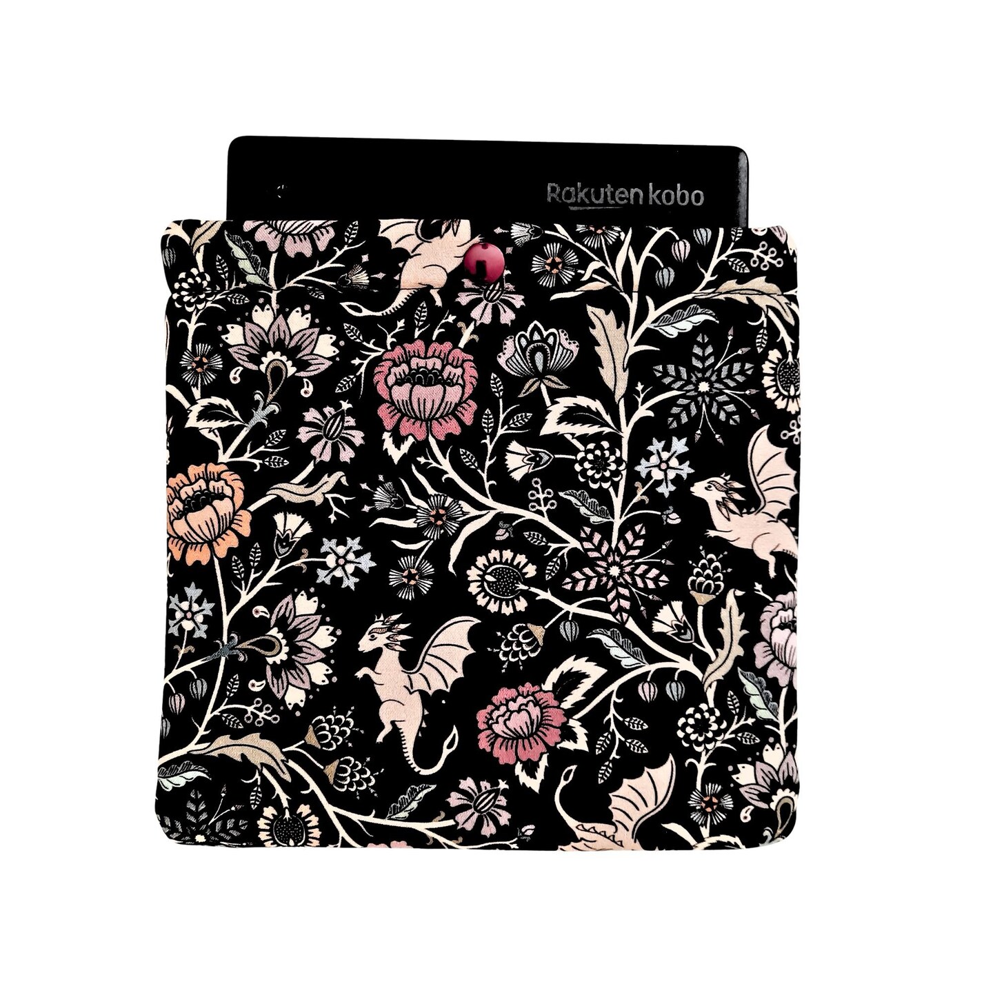 Dragon Kobo sleeve, Padded Kobo case, Kobo Libra 2, Kobo Libra