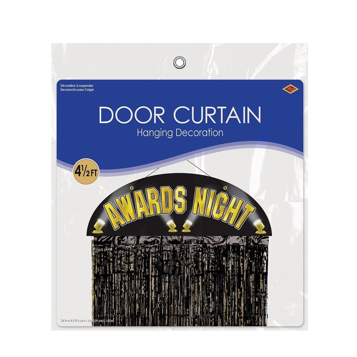 12 Pack Beistle Awards Night Party Door Curtain