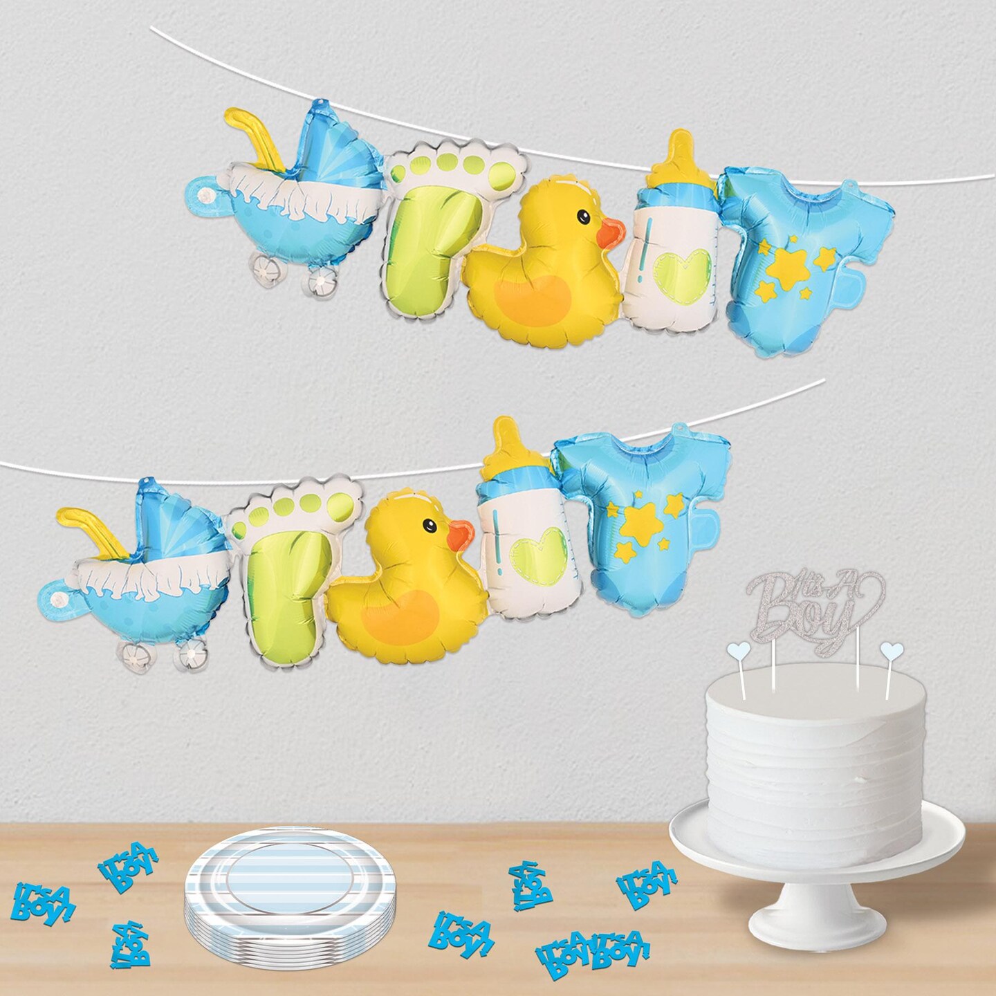 12 Pack Beistle Jumbo It&#x27;s A Boy Confetti