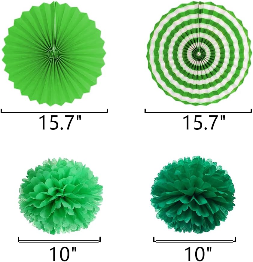 40ct St. Patrick's Day Decorations Kit, Hanging Swirls, Banner, Shamrock Garlands for St. Patrick's Day Decor, St. Patrick's Day Party Favor