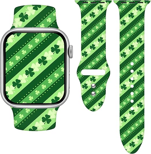 Holidays Watch Band Compatible with Apple Watch Series 10 9 8 7 6 5 4 3 Ultra SE for Women Men, Strap Replacement for iWatch 38mm 40mm 41mm 42mm 44mm 45mm 46mm 49mm
