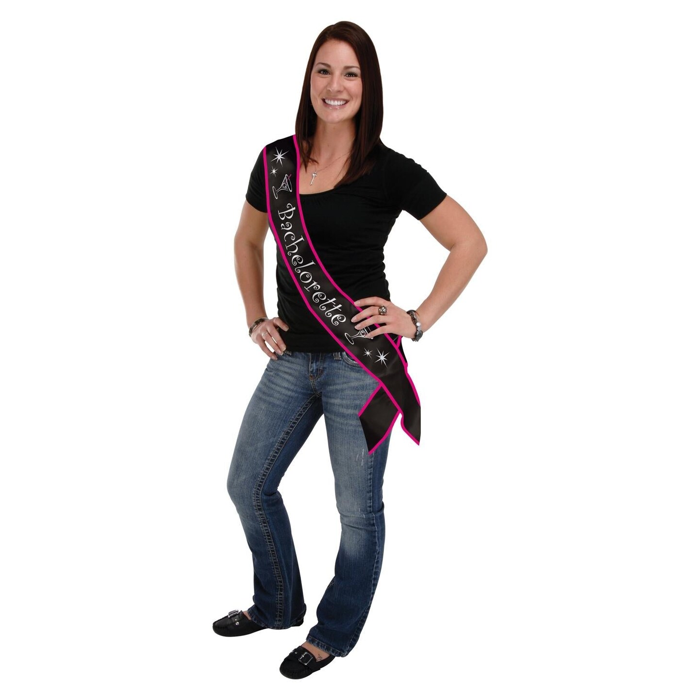 6 Pack Beistle Bachelorette Satin Sash