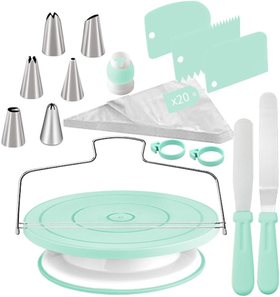 10 Pieces Cake Candy Decorating Brushes Tools Cookie Decoration Pastry Brush and Stainless Steel