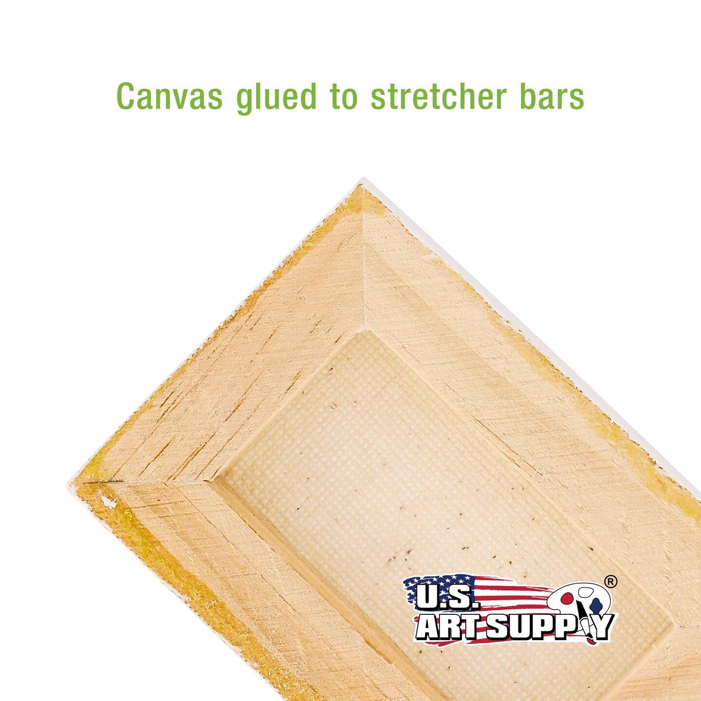3&#x22; x 4&#x22; Mini Professional Primed Stretched Canvas 72-Pack