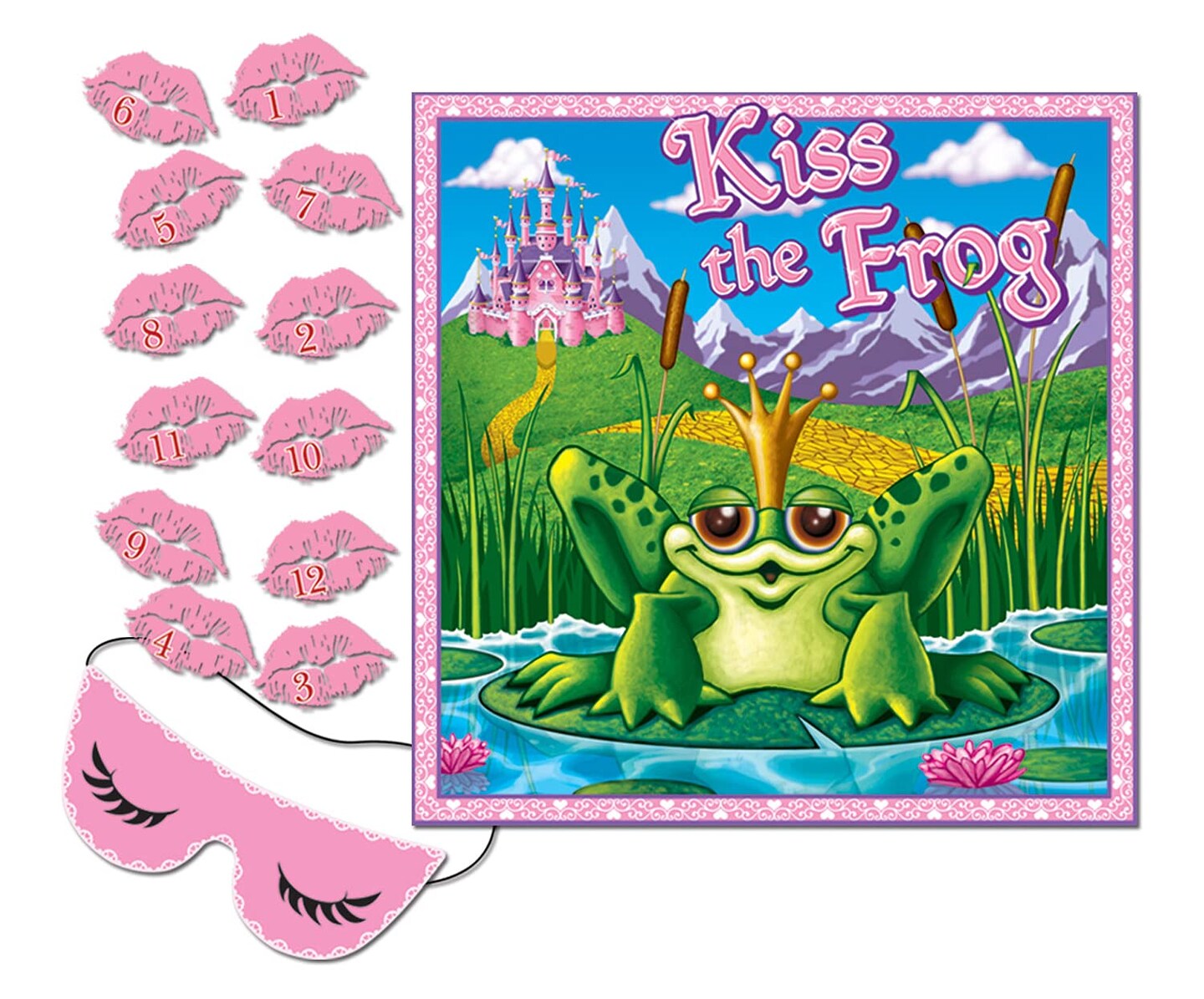 Frog Kiss Party Game - 24 Pieces for Memorable Fun!