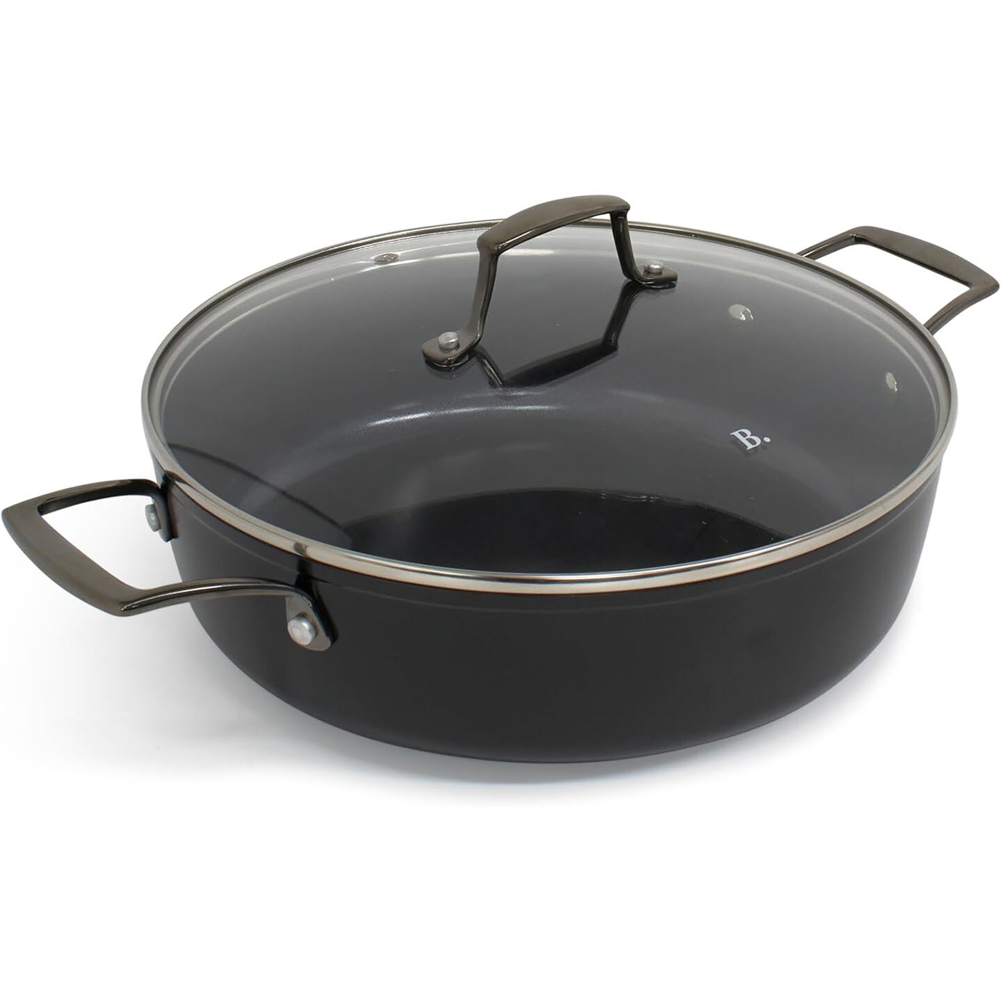 Blu. Cookware 11&#x201D; Saute Pan with Lid, Non-Toxic