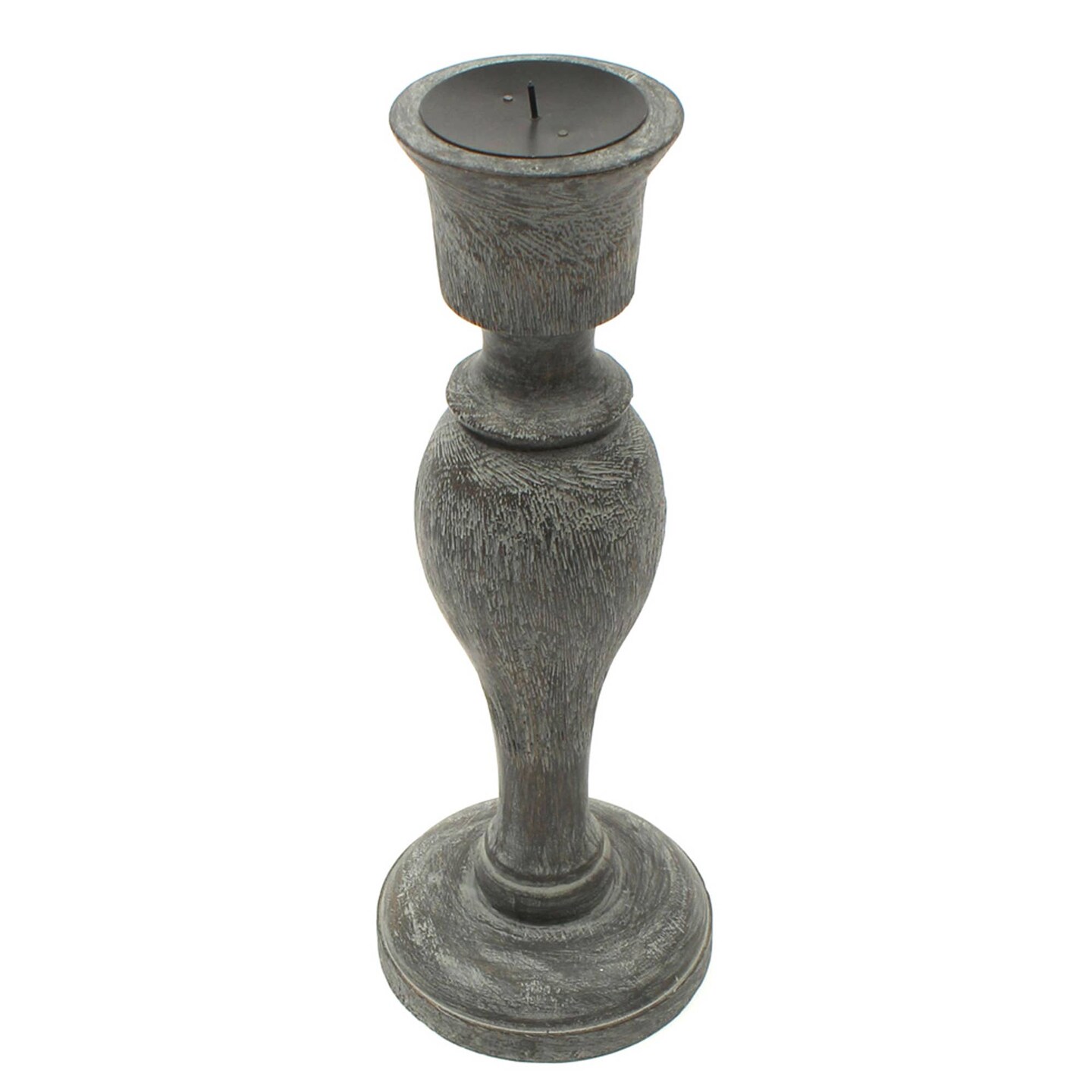 Decorative Wooden Centerpiece Candle Holder- 6&#x22; X 16&#x22;