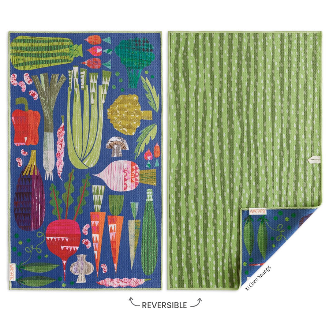 Farmers Market Microfiber Kitchen Towel
