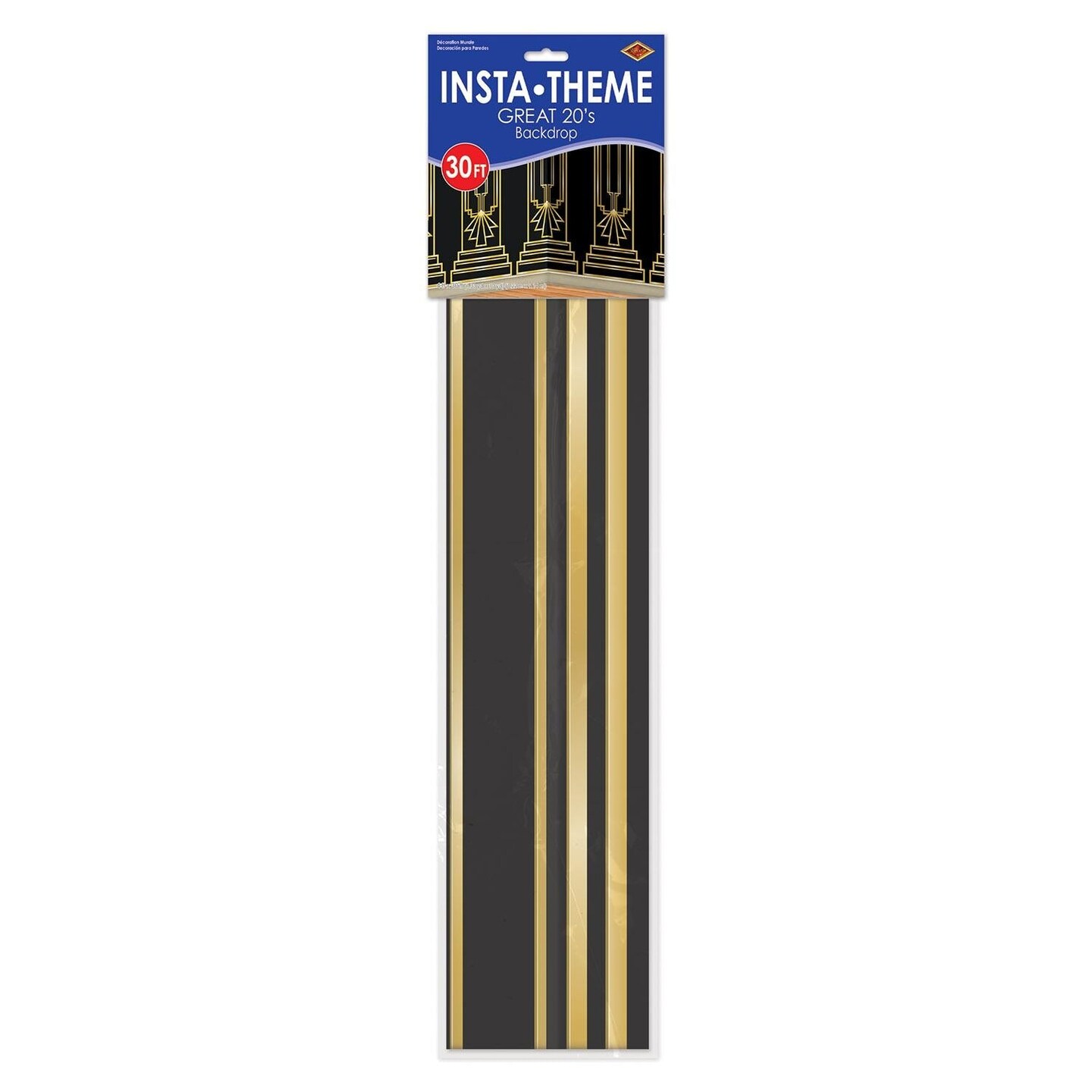 6 Pack Beistle Roaring 20&#x27;s Party Backdrop